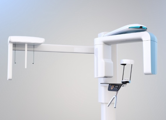 3 D cone beam scanner in dental office