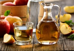 Apple cider vinegar. 